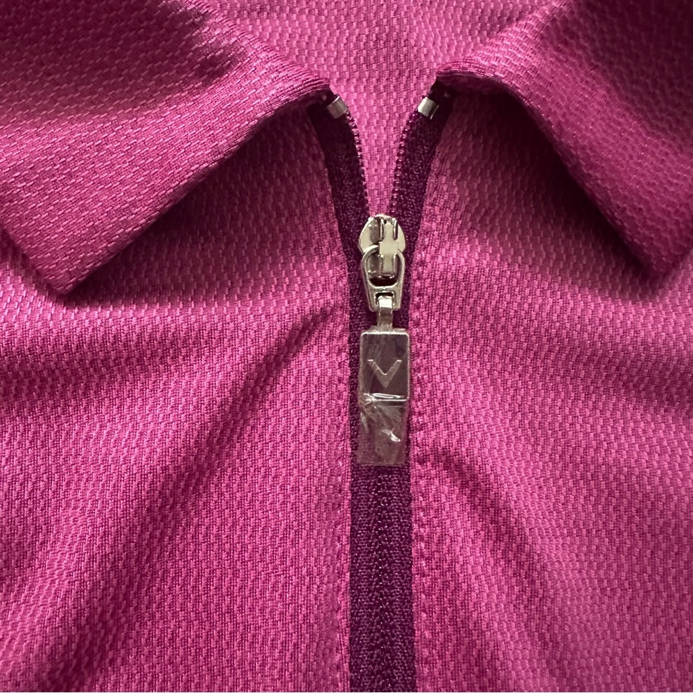 Callaway Women’s Purple Sleeveless Golf Polo Tank Opti-Dri Performance Size M - Picture 5 of 7
